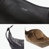 ヤーキ ショルダーバッグ レディース 軽量 YAHKI バッグ 小さめ 小さい コンパクト 斜めがけ ショルダー 肩掛け 手持ち ブランド 大人 上品 革 本革 レザー おしゃれ 2WAY LEATHER SHOULDER BAG YH-741