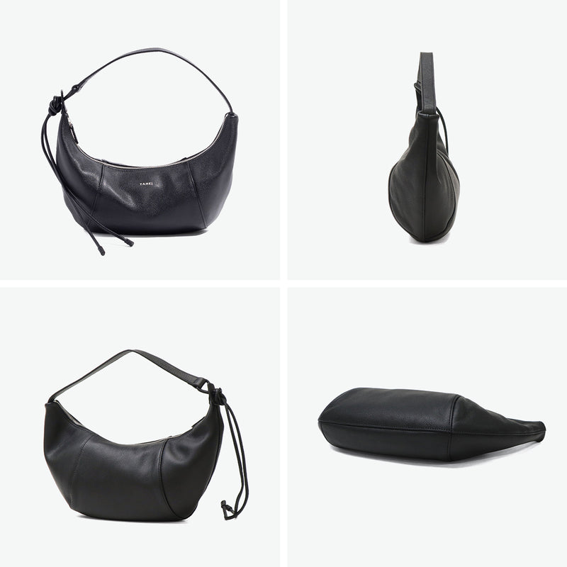 ヤーキ ショルダーバッグ レディース 軽量 YAHKI バッグ 小さめ 小さい コンパクト 斜めがけ ショルダー 肩掛け 手持ち ブランド 大人 上品 革 本革 レザー おしゃれ 2WAY LEATHER SHOULDER BAG YH-741