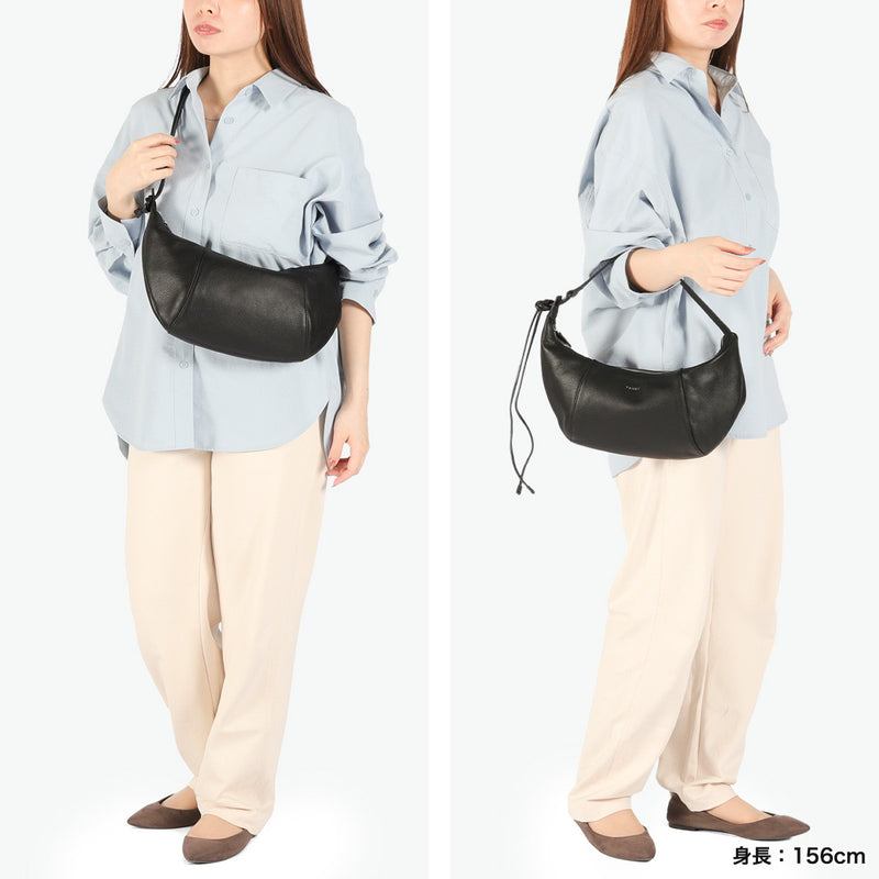 ヤーキ ショルダーバッグ レディース 軽量 YAHKI バッグ 小さめ 小さい コンパクト 斜めがけ ショルダー 肩掛け 手持ち ブランド 大人 上品 革 本革 レザー おしゃれ 2WAY LEATHER SHOULDER BAG YH-741