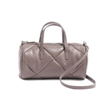 ヤーキ ボストンバッグ レディース かわいい 軽量 キルティング YAHKI バッグ ショルダーバッグ ブランド 小さめ ミニショルダー おしゃれ シンプル ロゴ ロール型 合皮 2WAY FAKE CROSSBODY BAG YH-746