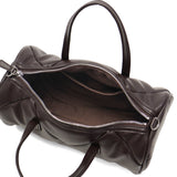 ヤーキ ボストンバッグ レディース かわいい 軽量 キルティング YAHKI バッグ ショルダーバッグ ブランド 小さめ ミニショルダー おしゃれ シンプル ロゴ ロール型 合皮 2WAY FAKE CROSSBODY BAG YH-746