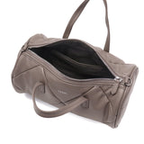 ヤーキ ボストンバッグ レディース かわいい 軽量 キルティング YAHKI バッグ ショルダーバッグ ブランド 小さめ ミニショルダー おしゃれ シンプル ロゴ ロール型 合皮 2WAY FAKE CROSSBODY BAG YH-746