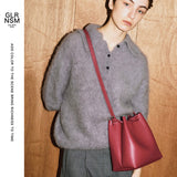 ヤーキ ショルダーバッグ レディース 軽量 YAHKI バッグ 小さめ コンパクト 斜めがけ 大人 上品 ブランド ショルダー クロスボディ ハンドバッグ 肩掛け おしゃれ 2WAY SHRINK SOFT W FACE CROSSBODY BAG YH-749