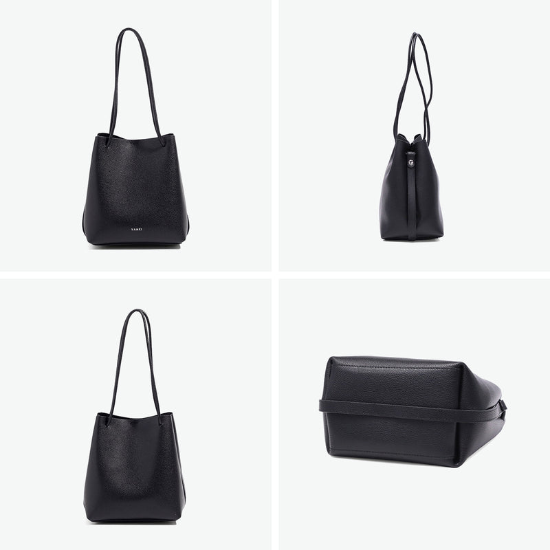 ヤーキ ショルダーバッグ レディース 軽量 YAHKI バッグ 小さめ コンパクト 斜めがけ 大人 上品 ブランド ショルダー クロスボディ ハンドバッグ 肩掛け おしゃれ 2WAY SHRINK SOFT W FACE CROSSBODY BAG YH-749