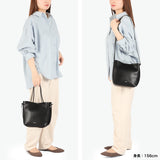 ヤーキ ショルダーバッグ レディース 軽量 YAHKI バッグ 小さめ コンパクト 斜めがけ 大人 上品 ブランド ショルダー クロスボディ ハンドバッグ 肩掛け おしゃれ 2WAY SHRINK SOFT W FACE CROSSBODY BAG YH-749