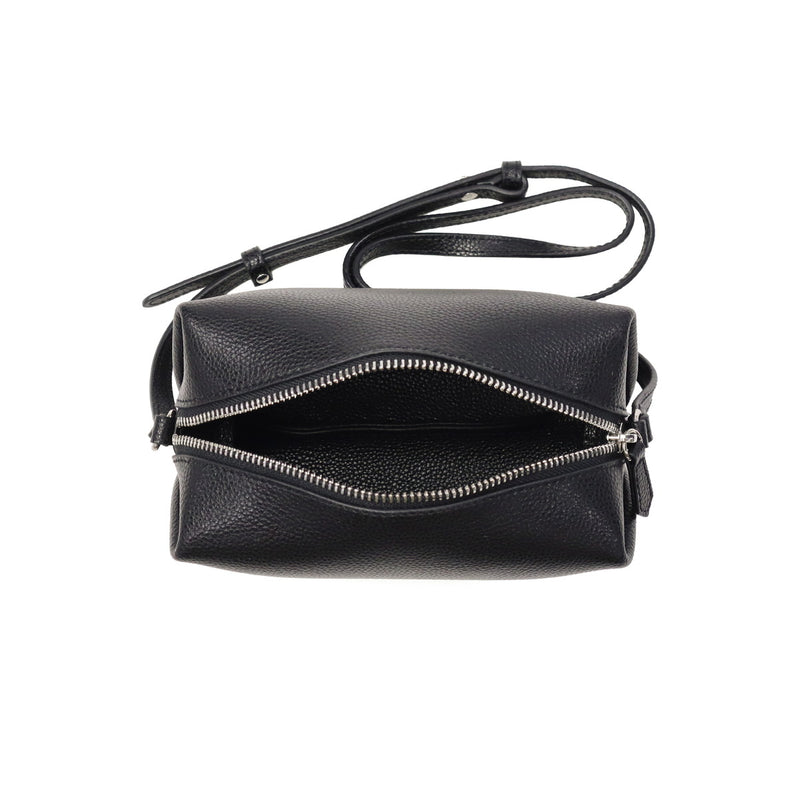 ヤーキ ショルダーバッグ レディース 軽量 YAHKI バッグ 小さめ コンパクト ミニ 斜めがけ 大人 上品 ブランド ショルダー クロスボディ レザー 革 おしゃれ シンプル SHRINK SOFT W FACE CROSSBODY BAG YH-751