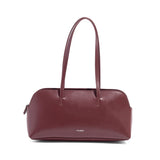 ヤーキ ハンドバッグ レディース YAHKI バッグ 軽量 小さめ コンパクト 革 レザー 肩掛け 手持ち ブランド 大人 上品 おしゃれ かわいい シンプル ボストン型 横長 横型 SOFT W FACE SHOULDER BAG YH-752