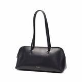 ヤーキ ハンドバッグ レディース YAHKI バッグ 軽量 小さめ コンパクト 革 レザー 肩掛け 手持ち ブランド 大人 上品 おしゃれ かわいい シンプル ボストン型 横長 横型 SOFT W FACE SHOULDER BAG YH-752