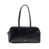 ヤーキ ハンドバッグ レディース YAHKI バッグ 軽量 小さめ コンパクト 革 レザー 肩掛け 手持ち ブランド 大人 上品 おしゃれ かわいい シンプル ボストン型 横長 横型 SOFT W FACE SHOULDER BAG YH-752