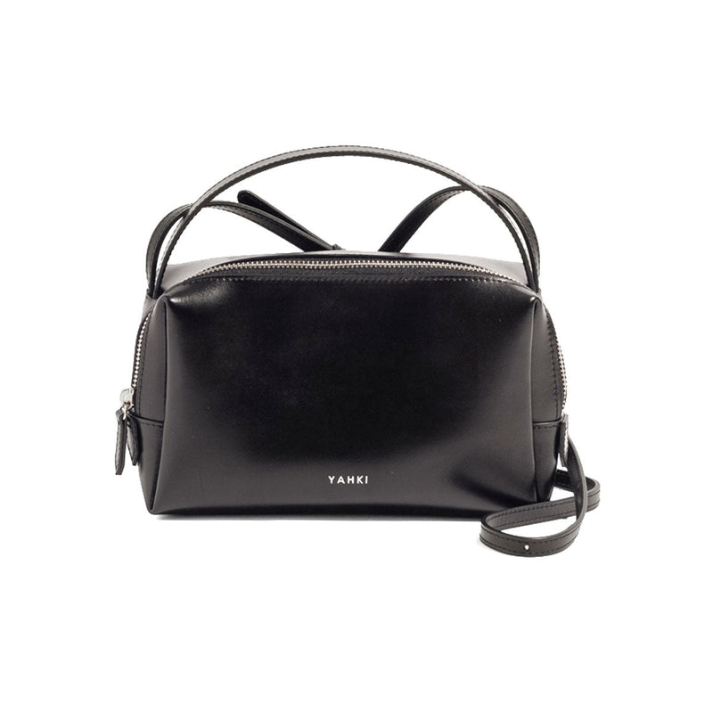 ヤーキ ショルダーバッグ レディース 斜めがけ YAHKI バッグ 軽量 小さめ コンパクト ミニ ブランド 大人 ショルダー 手持ち クロスボディ 革 レザー おしゃれ シンプル 2WAY SOFT W FACE CROSSBODY BAG YH-753