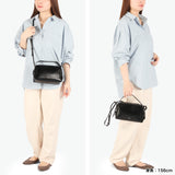 ヤーキ ショルダーバッグ レディース 斜めがけ YAHKI バッグ 軽量 小さめ コンパクト ミニ ブランド 大人 ショルダー 手持ち クロスボディ 革 レザー おしゃれ シンプル 2WAY SOFT W FACE CROSSBODY BAG YH-753