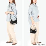 ヤーキ ショルダーバッグ レディース 斜めがけ YAHKI バッグ 軽量 小さめ コンパクト ブランド 大人 ショルダー クロスボディ ハンドバッグ 革 レザー おしゃれ シンプル 2WAY SOFT W FACE CROSSBODY BAG YH-755