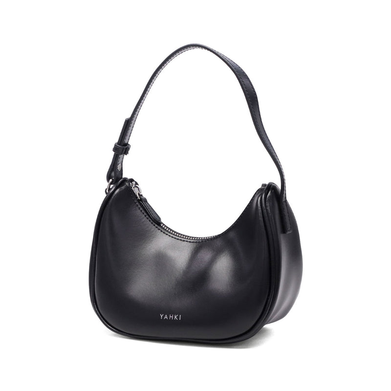 ヤーキ ショルダーバッグ レディース 斜めがけ YAHKI バッグ 軽量 小さめ コンパクト ブランド 大人 ショルダー クロスボディ ハンドバッグ 革 レザー おしゃれ シンプル 2WAY SOFT W FACE CROSSBODY BAG YH-755