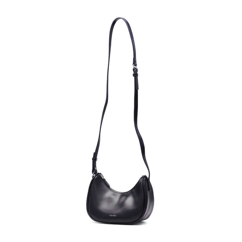 ヤーキ ショルダーバッグ レディース 斜めがけ YAHKI バッグ 軽量 小さめ コンパクト ブランド 大人 ショルダー クロスボディ ハンドバッグ 革 レザー おしゃれ シンプル 2WAY SOFT W FACE CROSSBODY BAG YH-755