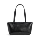 ヤーキ ハンドバッグ レディース トートバッグ 小さめ YAHKI ブランド おしゃれ 女性 トート バッグ ハンドル 長め 手持ち 肩掛け 革 上品 軽量 軽い A5 横型 レザー 床革 ファスナー W FACE SHOULDER BAG YH-764