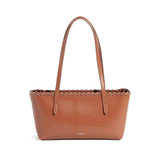 ヤーキ ハンドバッグ レディース トートバッグ 小さめ YAHKI ブランド おしゃれ 女性 トート バッグ ハンドル 長め 手持ち 肩掛け 革 上品 軽量 軽い A5 横型 レザー 床革 ファスナー W FACE SHOULDER BAG YH-764