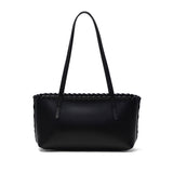 ヤーキ ハンドバッグ レディース トートバッグ 小さめ YAHKI ブランド おしゃれ 女性 トート バッグ ハンドル 長め 手持ち 肩掛け 革 上品 軽量 軽い A5 横型 レザー 床革 ファスナー W FACE SHOULDER BAG YH-764