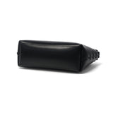 ヤーキ ハンドバッグ レディース トートバッグ 小さめ YAHKI ブランド おしゃれ 女性 トート バッグ ハンドル 長め 手持ち 肩掛け 革 上品 軽量 軽い A5 横型 レザー 床革 ファスナー W FACE SHOULDER BAG YH-764