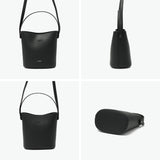 ヤーキ ショルダーバッグ レディース ブランド 小さめ ミニ 軽量 YAHKI バッグ クロス ボディー 斜めがけ 大人 ショルダー コンパクト 合皮 おしゃれ シンプル バケツ型 バケツ 2WAY FAKE CROSSBODY BAG YH-770