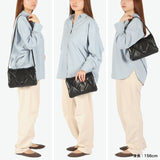 ヤーキ ショルダーバッグ レディース ブランド 小さめ ミニ 軽量 YAHKI バッグ クロス ボディー 斜めがけ 肩掛け クラッチ 大人 横型 ショルダー コンパクト おしゃれ シンプル 3WAY FAKE CROSSBODY BAG YH-784