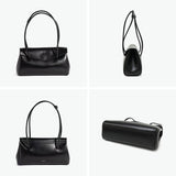 ヤーキ ハンドバッグ レディース かわいい YAHKI バッグ 軽量 軽い ブランド 小さめ トートドバッグ 革 レザー 床革 ミニバッグ 女性 横型 手持ち 肩掛け トート SOFT W FACE HAND BAG YH-787