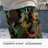 【正規取扱店】 ヨセミテストラップ ストラップ スマホ 紐 ホルダー 手首 YOSEMITE STRAP 挟む コード ロープ ブランド 丈夫 かわいい モバイル ショートストラップ 携帯 おしゃれ 日本製 2WAY SHORT Y2SS-1000