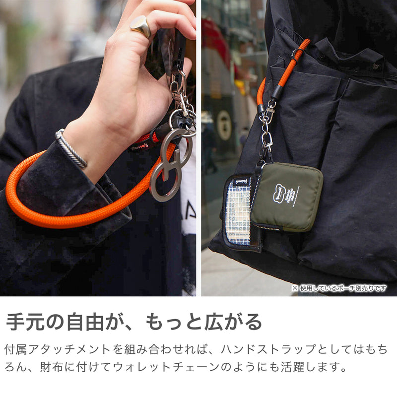 【正規取扱店】 ヨセミテストラップ ストラップ スマホ 紐 ホルダー 手首 YOSEMITE STRAP 挟む コード ロープ ブランド 丈夫 かわいい モバイル ショートストラップ 携帯 おしゃれ 日本製 2WAY SHORT Y2SS-1000