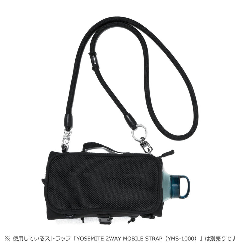【正規取扱店】 ヨセミテストラップ ポーチ メンズ レディース 小物入れ ブランド YOSEMITE STRAP 軽量 小さい コンパクト 吊り下げ アウトドア ペットボトル ロールタイプ バッグ YSA-7058
