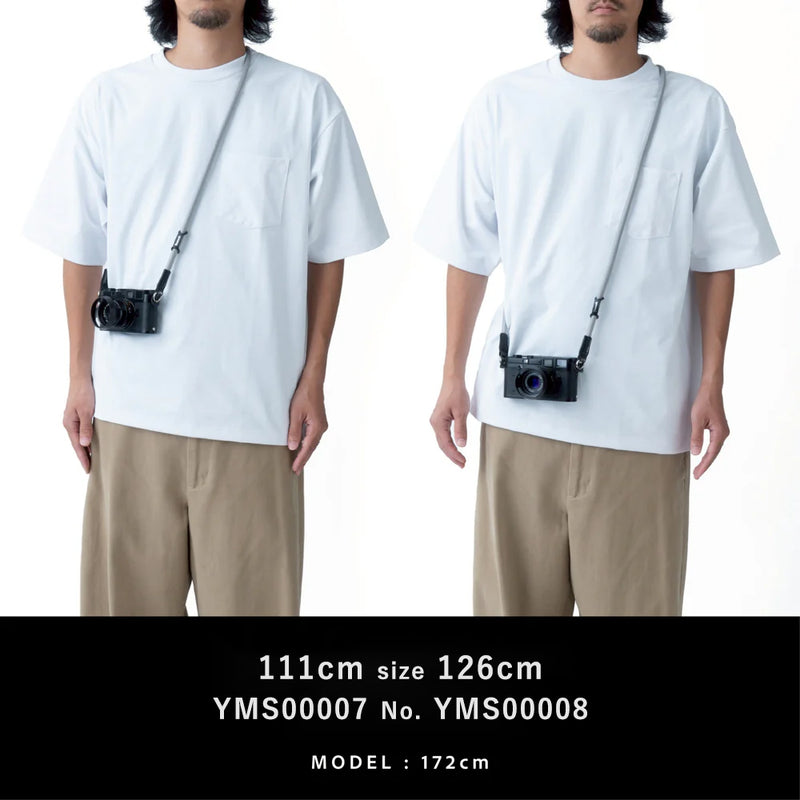 【正規取扱店】 ヨセミテストラップ カメラストラップ 斜めがけ おしゃれ 一眼レフ YOSEMITE STRAP ロープ コード 紐 カメラ ストラップ 落下防止 首掛け レザー 革 丈夫 シンプル 日本製 CAMERA 111cm