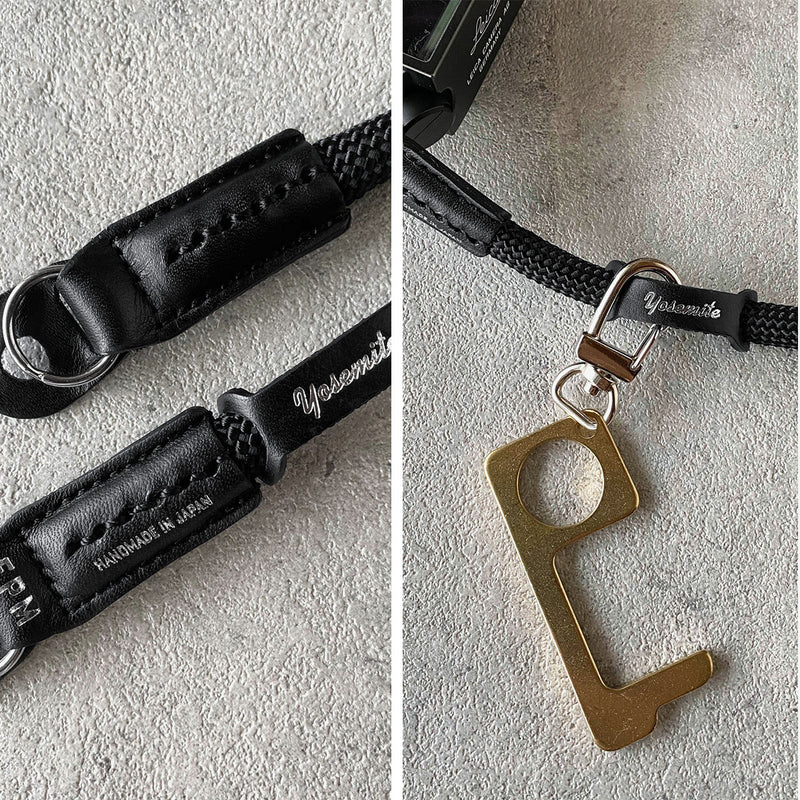 【正規取扱店】 ヨセミテストラップ カメラストラップ 斜めがけ おしゃれ 一眼レフ YOSEMITE STRAP ロープ コード 紐 カメラ ストラップ 落下防止 首掛け レザー 革 丈夫 シンプル 日本製 CAMERA 126cm