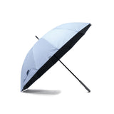 ゼロアンド 長傘 メンズ レディース 晴雨兼用 -0& 傘 UV UVカット100％ UVカット 遮光率100％ 遮熱効果 55cm 12本骨 日傘 雨傘 手動 放熱 熱中症対策 シンプル Radi-cool ラディクール LDB-RDC-55PS