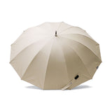 ゼロアンド 長傘 メンズ レディース 晴雨兼用 -0& 傘 UV UVカット100％ UVカット 遮光率100％ 遮熱効果 55cm 12本骨 日傘 雨傘 手動 放熱 熱中症対策 シンプル Radi-cool ラディクール LDB-RDC-55PS