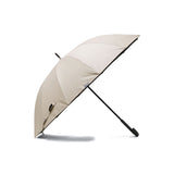 ゼロアンド 長傘 メンズ レディース 晴雨兼用 -0& 傘 UV UVカット100％ UVカット 遮光率100％ 遮熱効果 55cm 12本骨 日傘 雨傘 手動 放熱 熱中症対策 シンプル Radi-cool ラディクール LDB-RDC-55PS