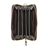 [Waranti 3 bulan] Glenroyal Wallet GLENROYAL WALLET WITH DIVIDERS Round Zipper Wallet Bi-fold Leather Women Leather 03-6025