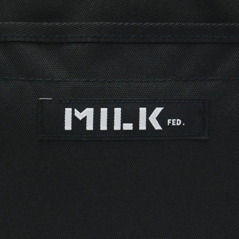 Milkfed帆布背包MILKFED帆布背包BIG BACK B4尼龍女士通勤鞋存放03164033
