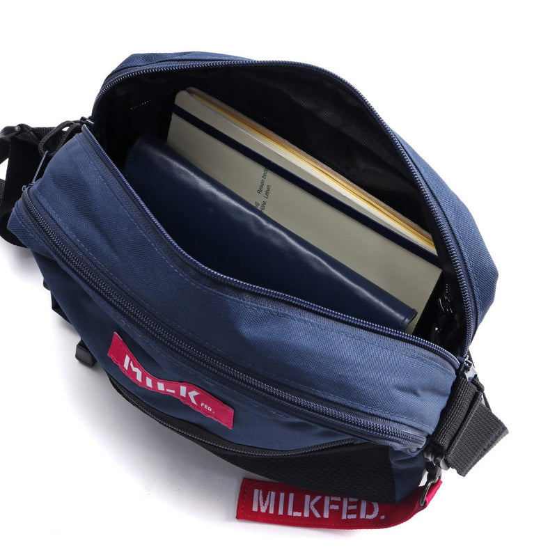 Milkfed Shoulder Bag MILKFED. Bag SHOULDER WIDE BAG MESH POCKET Women's Wide Small Small Light Cute Shoulder 03182087