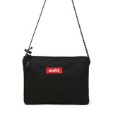 X-girl Sacoche X-girl Shoulder bag BOX LOGO SACOCHE Shoulder logo Ladies diagonal cross compact 05175060