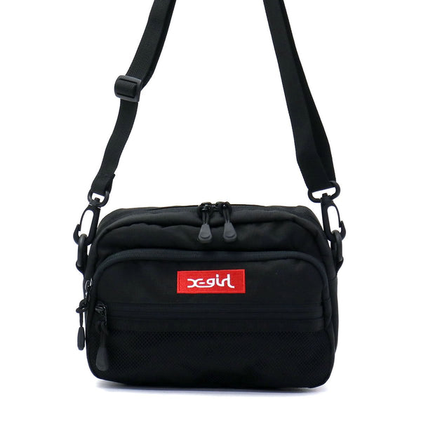 X-girl axgirl MESH POCKET SHOULDER Shoulder Bag 05184095