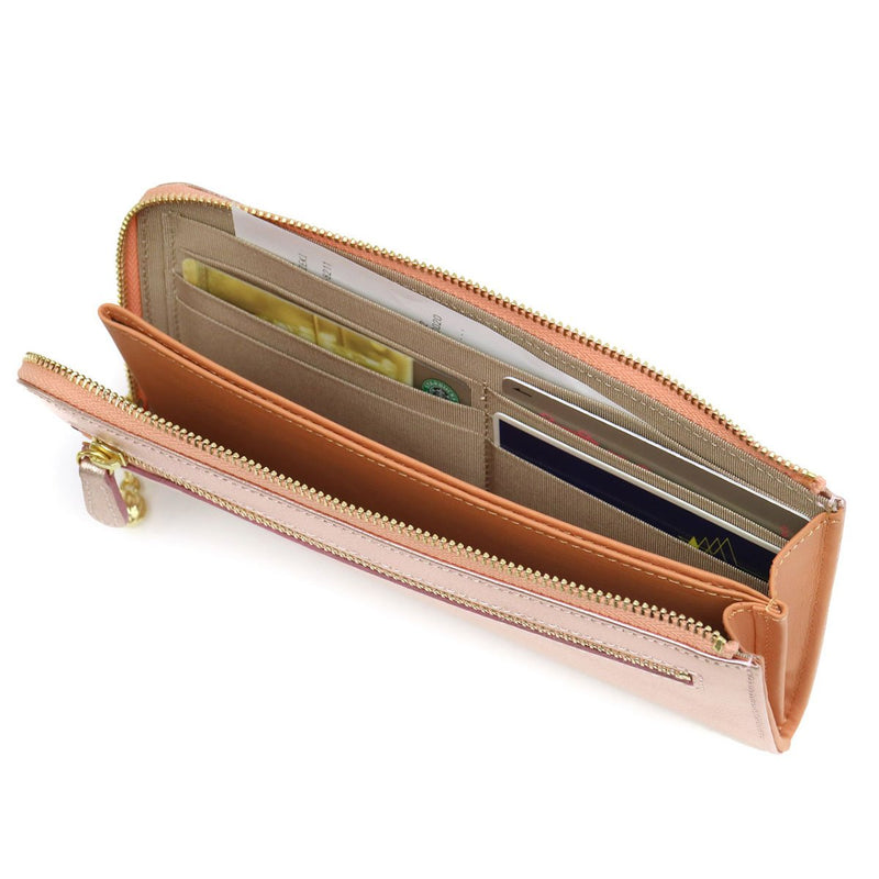 Arukan Fina L-shaped zipper wallet 1312-638