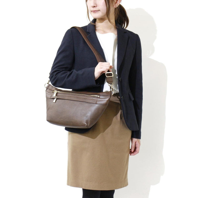 Aniari Body Bag Anary One Shoulder Grind Leather Shoulder Bag Genuine Leather Men's Women's 15-07000