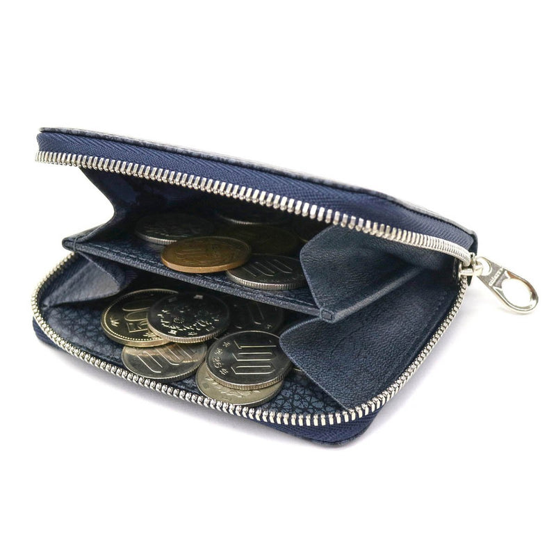 安妮·阿尼里硬幣案例皮革錢包研磨皮革格裡德萊瑟錢包真皮男士女士 15-20011。