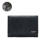 Aniali Business Card Holder aniary Card Case Men's Brand Scale Leather Scale Leather Snake Pattern Leather Business 18-20004