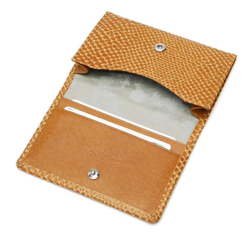 アニアリ 名刺入れ aniary カードケース メンズ ブランド スケイルレザー Scale Leather ヘビ柄 革 ビジネス 18-20004