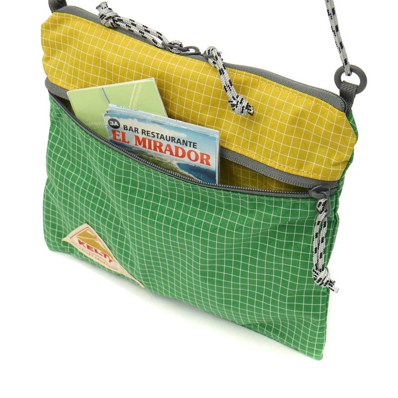 Fila, Bags, Fila Green String Bag With Coin Wallet Mini Bag