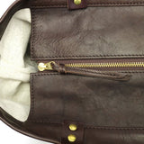 【我们储存的限量版的合作模式]慢慢手提袋rubono手提包2路手提袋男女皮枥木革300S30CG