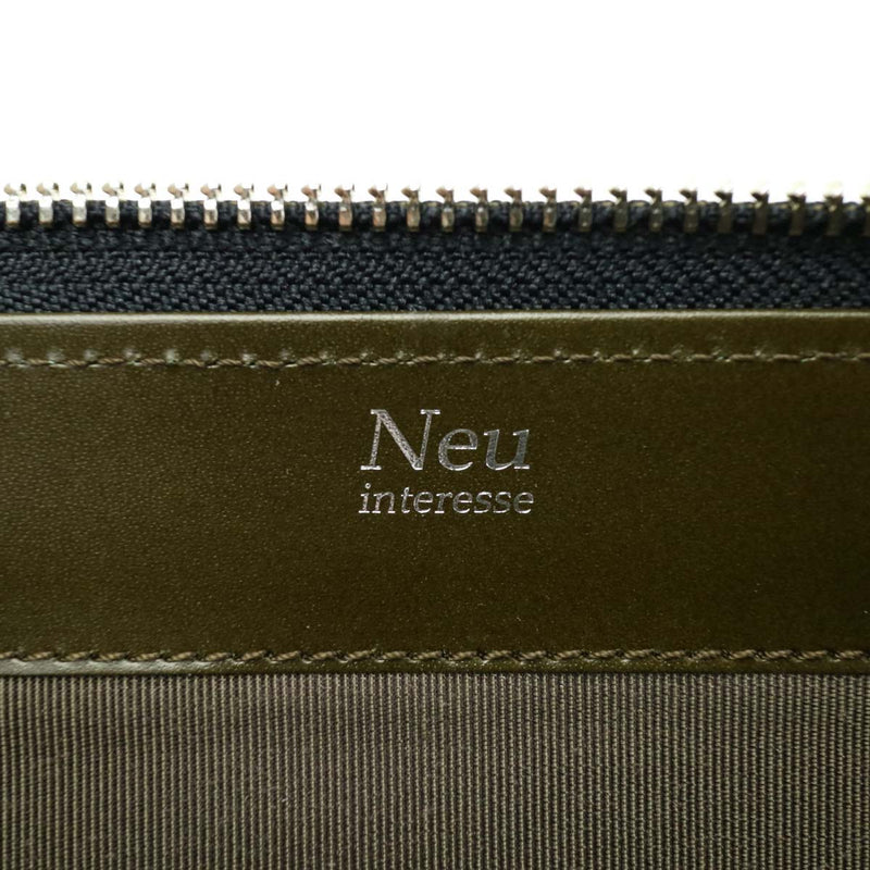 Neu interesse Wallet Long Wallet Atrito pusingan Fastener kulit lelaki panjang dompet yang dibuat di Jepun 3120