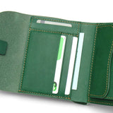 Dompet SLOW Toscana tiga kali ganda Toscana Tuscan dompet lipat dompet pendek flap dompet pendek dompet pendek kulit asli kulit lelaki lelaki 333S71G
