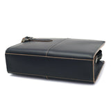 Aoki bag second bag COMPLEX GARDENS withering clutch bag genuine leather leather black business handle men's 3679