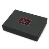 Neu interesse coin purse box type coin case hybrid leather leather Schatten Schatten men's 3875