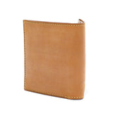 The woods two fold wallet FIVE WOODS purse BASICS basic style genuine leather French saddle leather wallet short wallet mens womens 43004